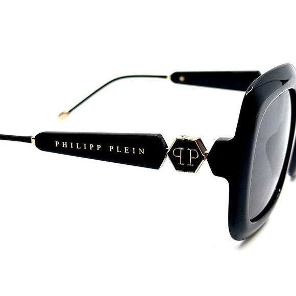 New, PHILIPP PLEIN Sunglasses Queen SPP065S Col.0700 Authentic - Picture 6 of 11